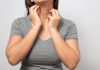 Dry Skin During Pregnancy – Causes, Complications, and Treatment Woman scratching her neck