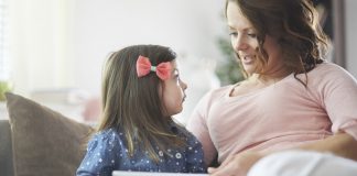 Simple General Knowledge Questions and Answers for Kids Mom and daughter