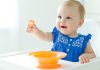 8 Months Old Baby Food Ideas A little baby eating