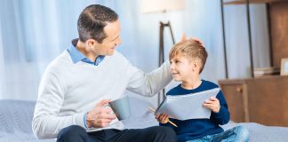 10 Effective Ways on How to Praise A Child with Words A father praising his son