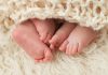 Can Twin Babies Sleep Together? Feet of newborn twins